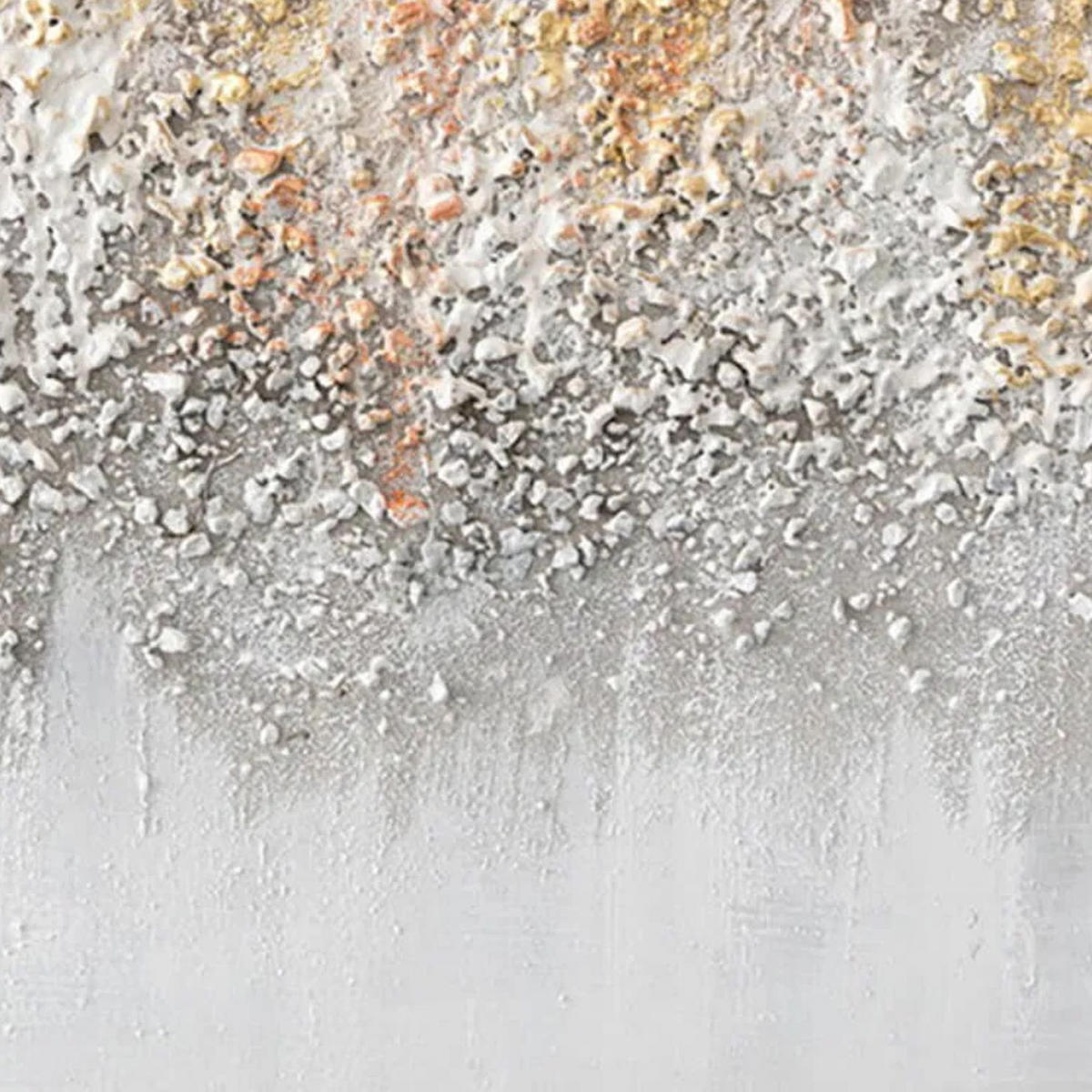 ACRYLBILD HANDGEMALT 90/60 cm - Weiß/Grau, Holz/Textil (90/60cm) - KUNSTLOFT