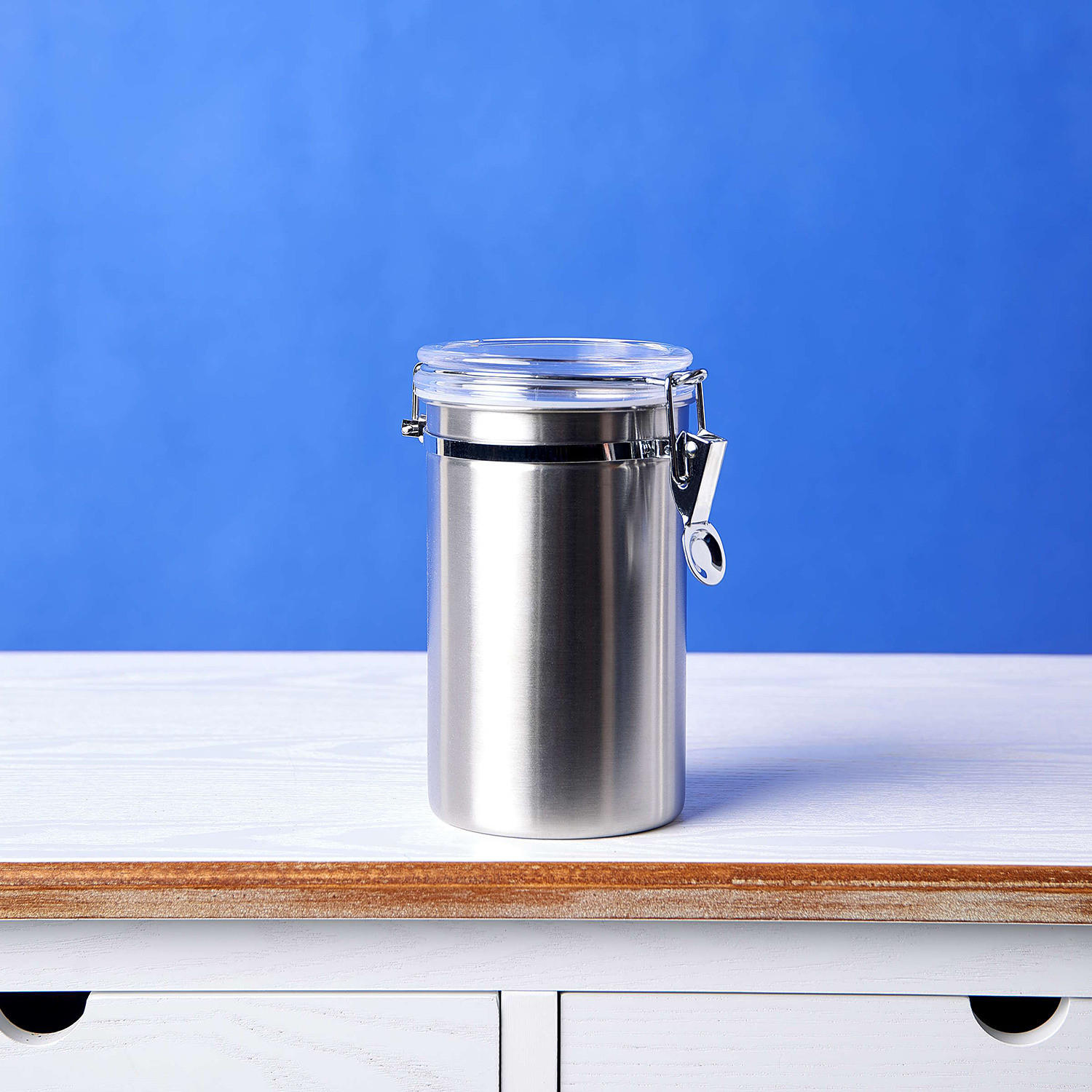 AUFBEWAHRUNGSDOSE Canister - Silberfarben, Metall (10/18/10cm) - BUTLERS