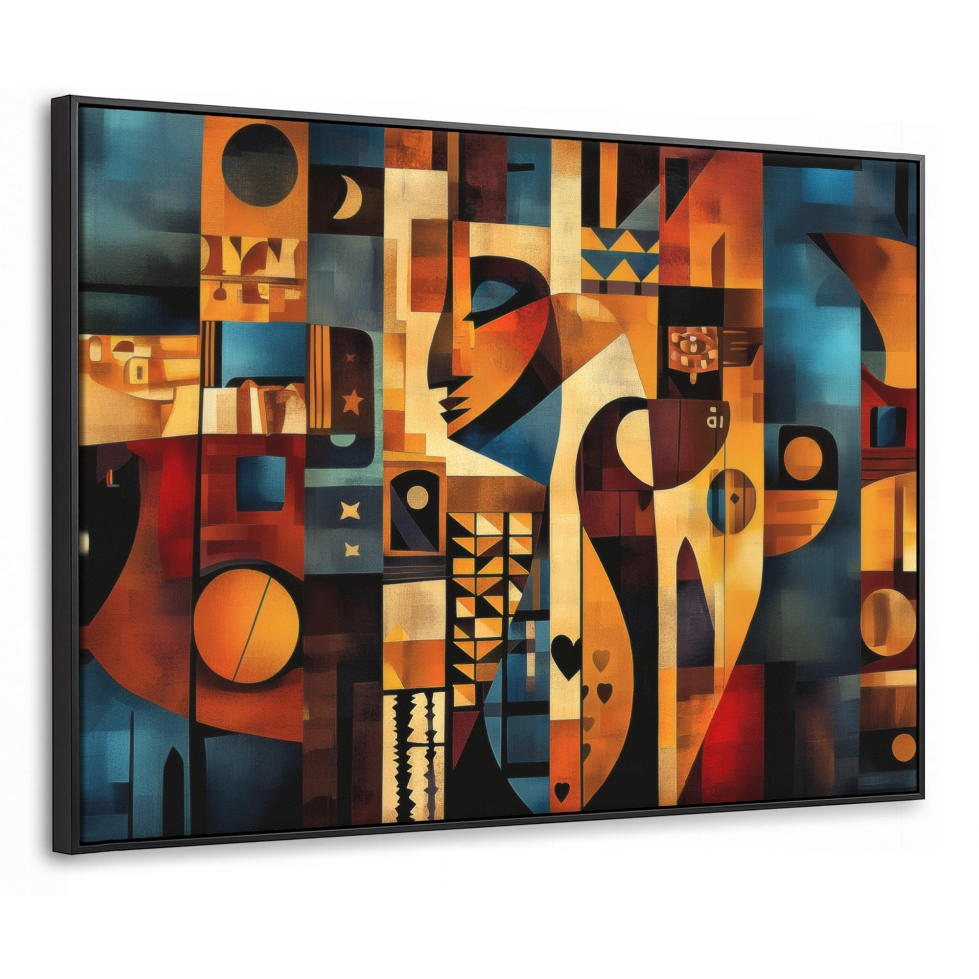 MuchoWow Leinwand Terracotta 70x50 cm