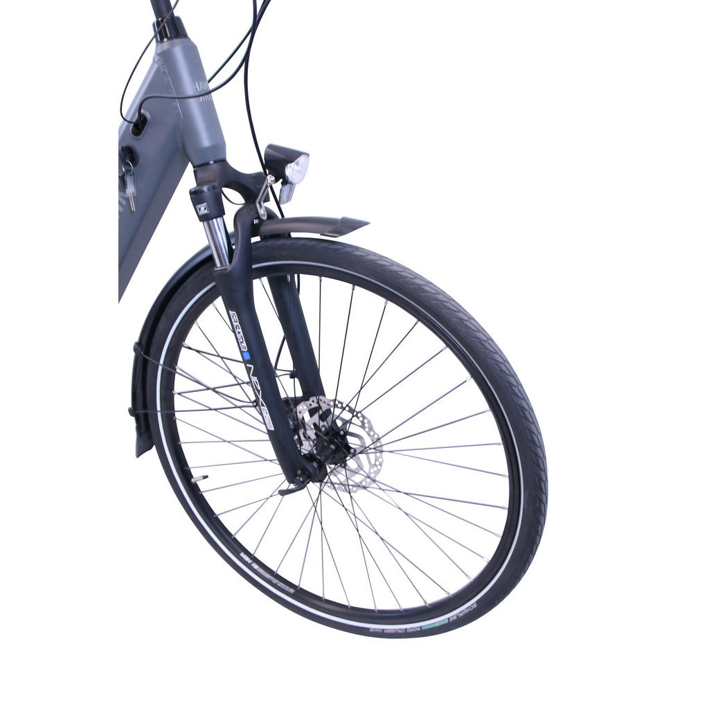 Thumbnail - Hawk Bikes E-City, Grau, Metall, 44 cm, Freizeit, E-Mobilität, E-Bikes