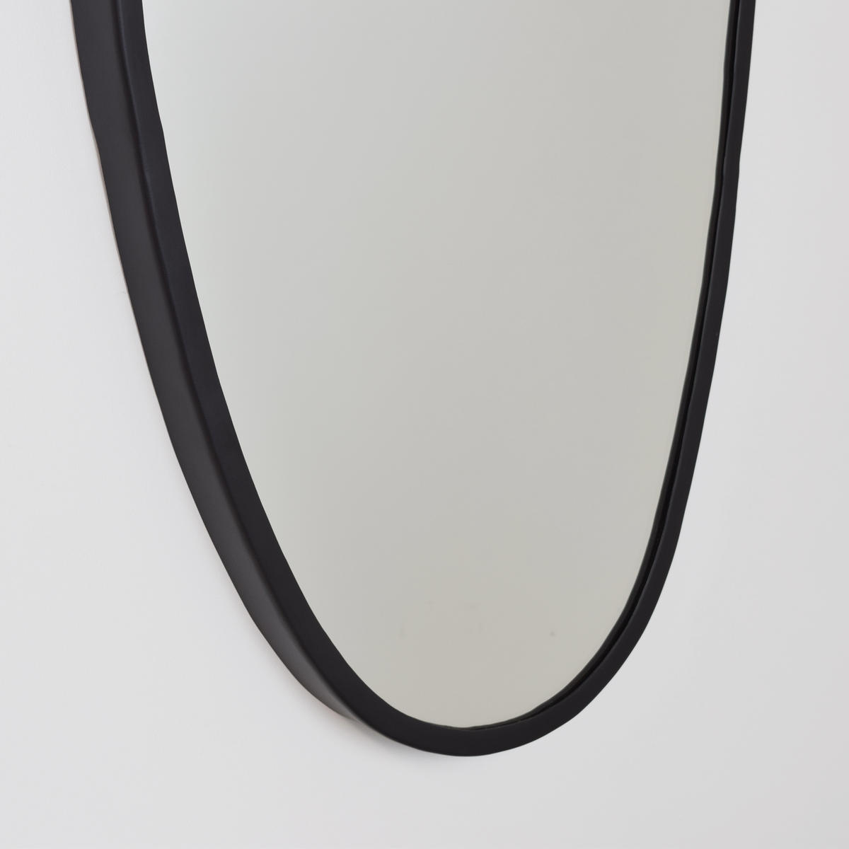 WANDSPIEGEL Origa Schwarz - Schwarz, Metall (40/60/4cm) - LOFT42