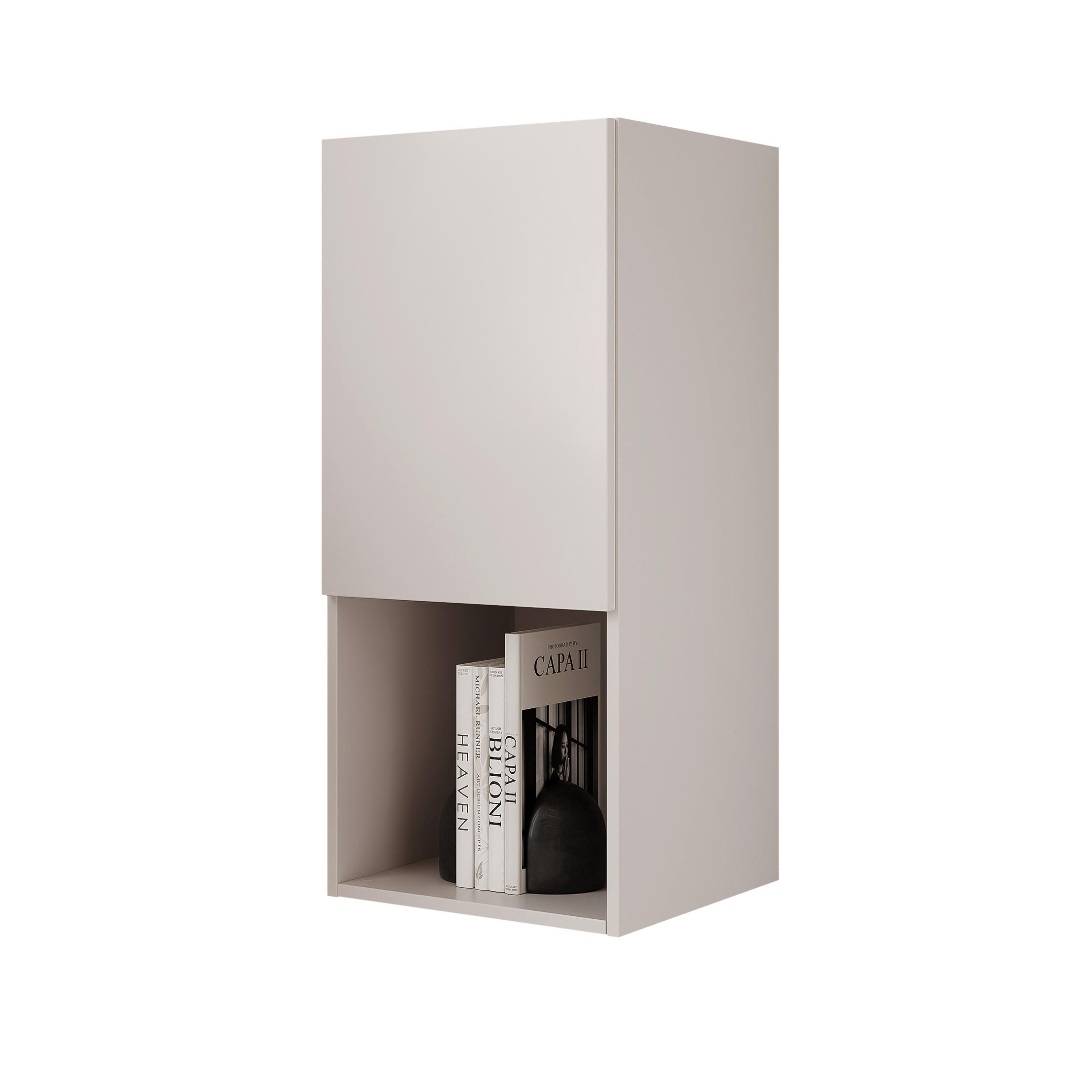 HÄNGESCHRANK ANGEL LINE 40/40/90 cm Kaschmir - Kaschmir, Holzwerkstoff (40/90/40cm) - Idohome