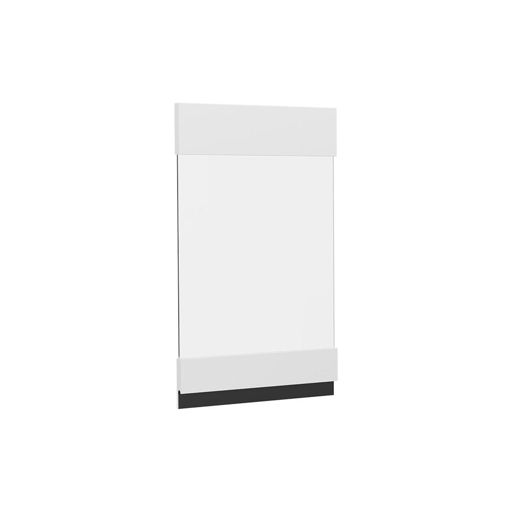 KÖKSFRONT R-Line Vit 39.6x59 cm möbelfront för väggskåp med glas 59/39.6/1.6 cm