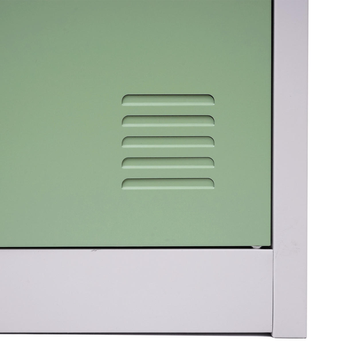 SPIND Saturn HxBxT 180x180x50cm Metall 6 Fächer Grün - Grün, Metall (180/180/50cm) - PROREGAL