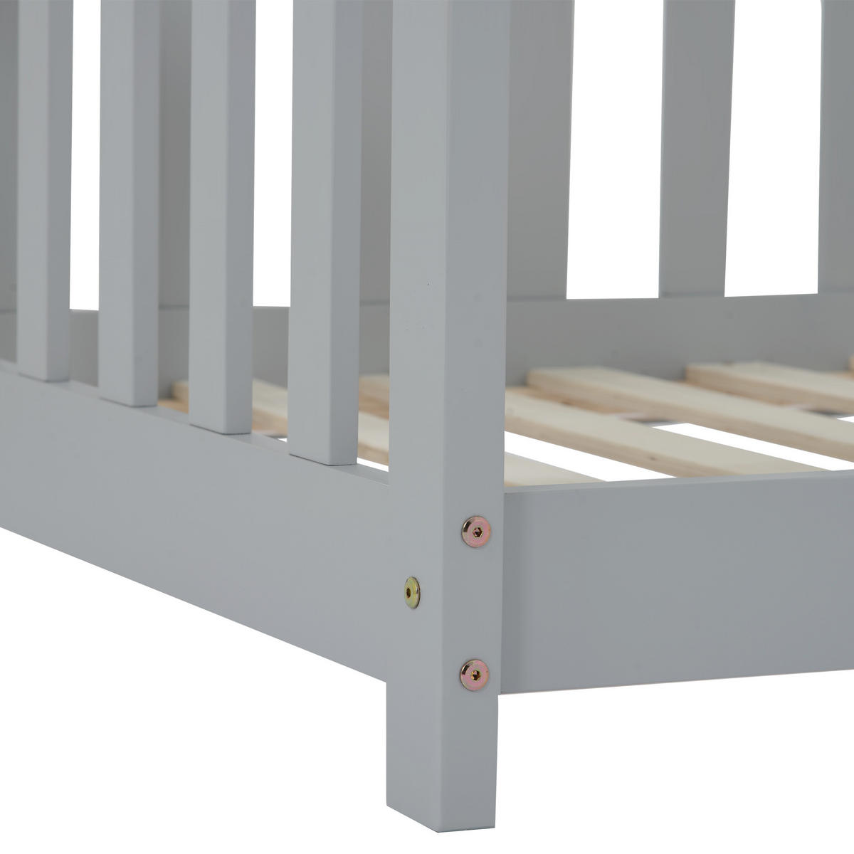 DOPPELBETT 140x200 cm, hydraulisch mit Kaninchenfell-Kopfteil, Metalllattenrost & Stauraum, Samt, rosa - Grau, Holz (90/200cm)