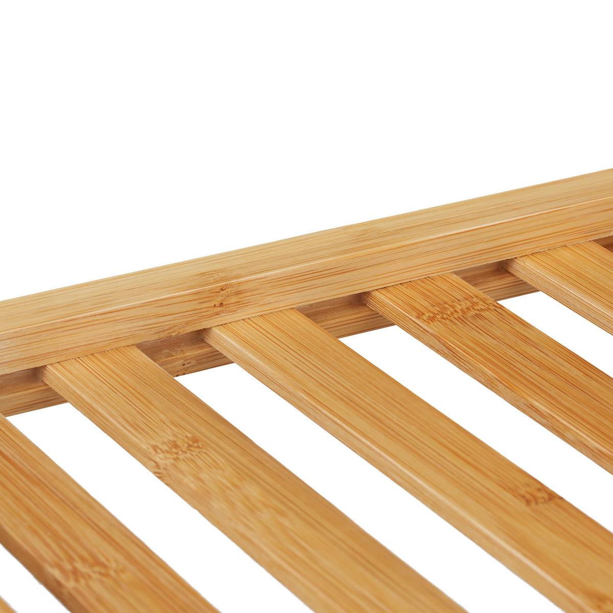 SCHRANKEINSATZ - Hellbraun, Holz (24.5/14/24.5cm) - Relaxdays