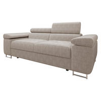 SOFA Torezio 2 Cord - Sahara, Holz/Textil (198/90/102cm) - MIRJAN24