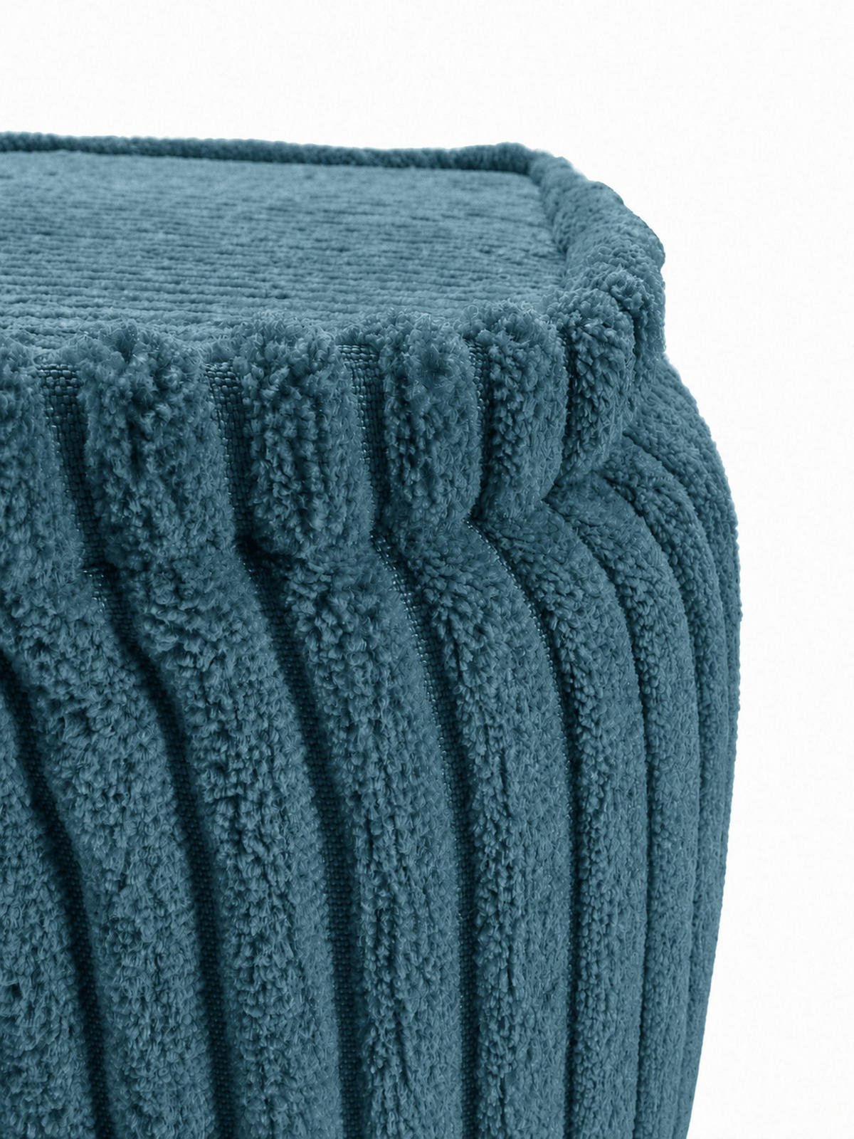 SCHLAFSESSEL ausklappbar, modularer Bodensessel mit Rückenrolle in Türkis - Türkis, Textil (80/62/95cm) - SURB