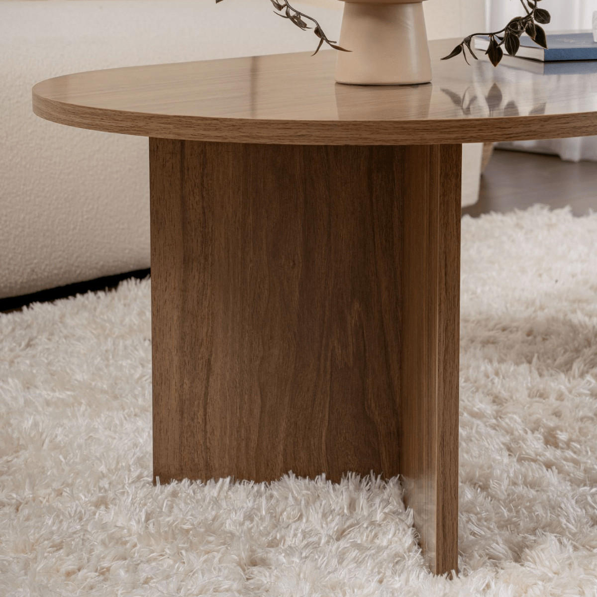COUCHTISCH - iris 119/60/39,8 cm - Naturfarben, Holzwerkstoff (119/60/39.8cm) - Calicosy