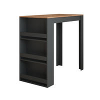 BAROVÝ STŮL Repose Zlatý dub power/antracit - medově dubová/antracitová, kompozitní dřevo (117/57/106cm) - Vicco