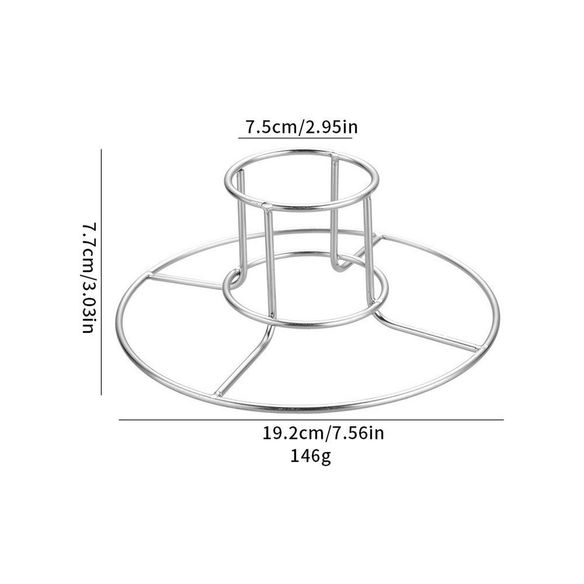 GRILLROST, Edelstahl, Silber, 19,2 × 7,7 cm - Silberfarben, Metall (19.2/19.2cm) - Weltevree