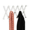 WANDGARDEROBE - Weiß, Holz (182.5/7.5/7.5cm) - Relaxdays