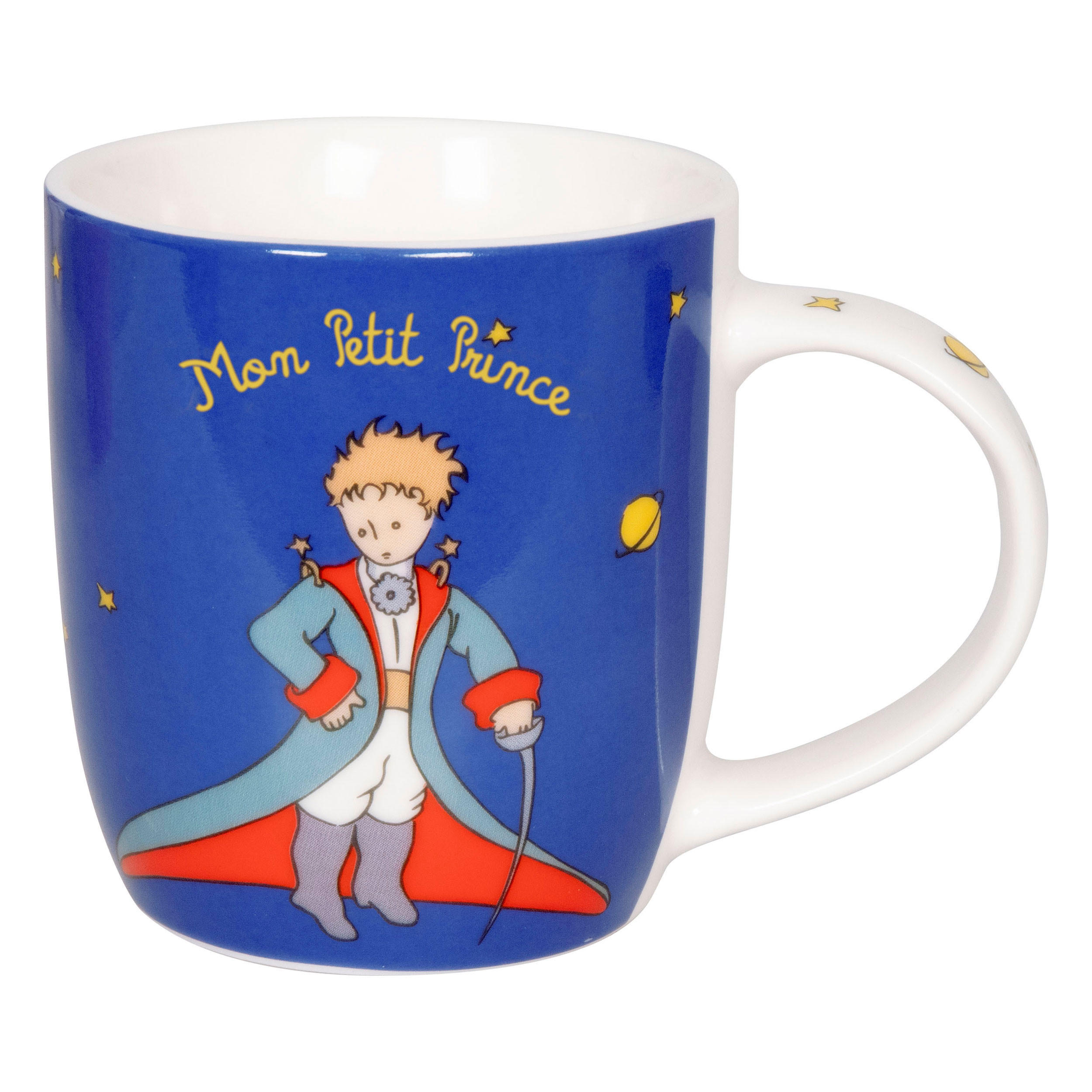 KAFFEEBECHER Mon Petit Prince, Französisch - Naturfarben, Keramik (0.36L) - Könitz