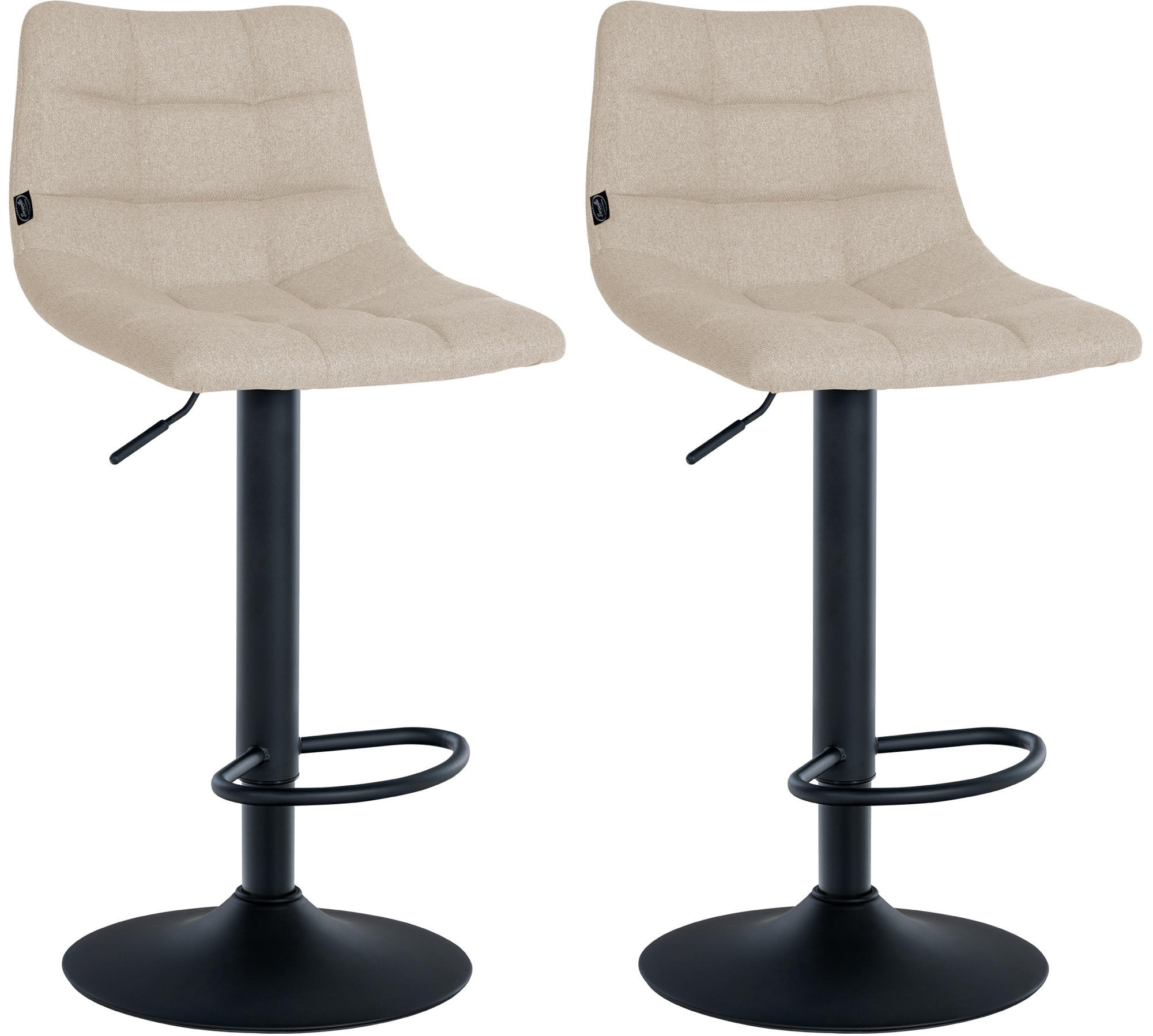 Deluke Barhocker Creme 43x87x46.5 cm