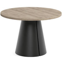 TISCH Schwarz ALMA Ausziehbar 120/196 cm - Eichefarben/Schwarz, Holzwerkstoff (2/120/76cm) - Sepro Meble