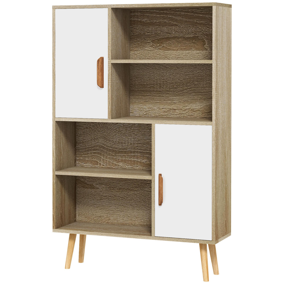 AKTENREGAL DE-14421 Eiche - Eichefarben, Holzwerkstoff (235/123/80cm) - ComfortXL