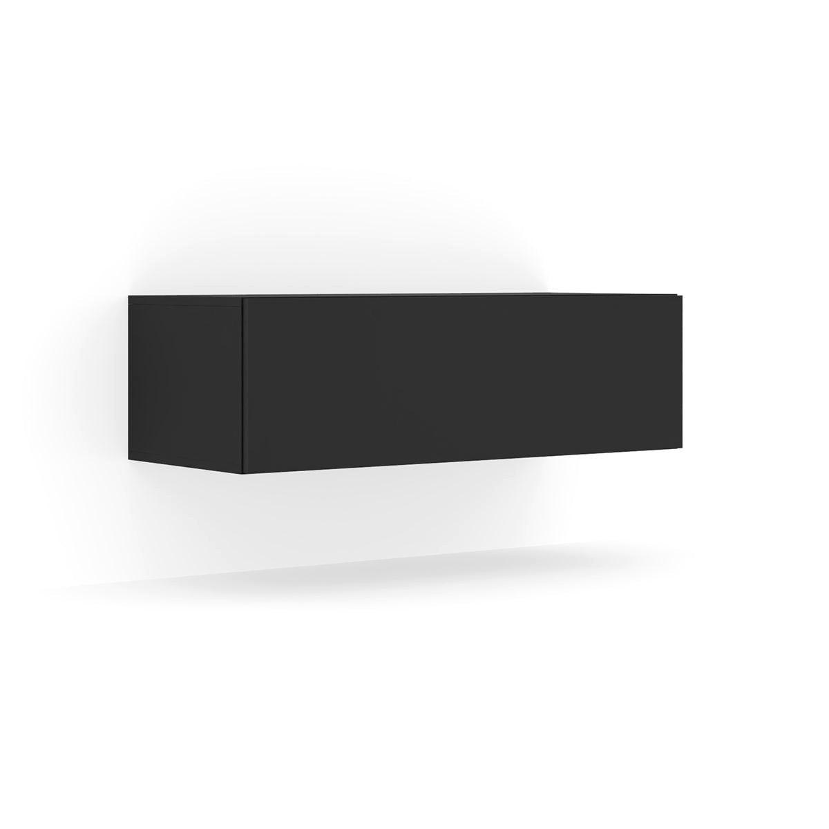 TV STOLÍK Bali Matná čierna - čierna, kompozitné drevo (100/30/40cm) - Petits-meubles