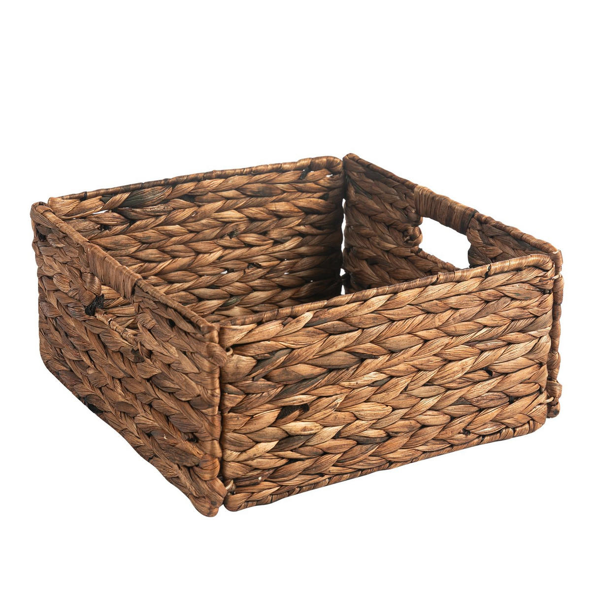 AUFBEWAHRUNGSKÖRBE LANZI 2ER-SET - Braun, Naturmaterialien (32/15/32cm) - IDIMEX