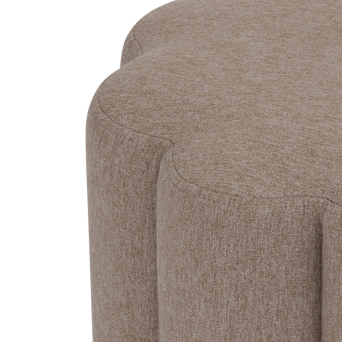BLUMENHOCKER Floral 38/38/40 cm - Beige, Textil (38/40/38cm) - Atmosphera Createur d´interieur