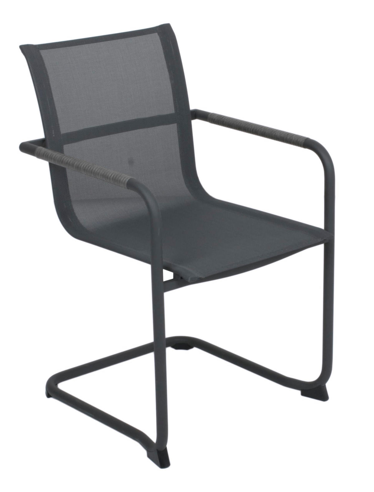 GARTEN-SITZGRUPPE Helga 5-teilig Gartenmöbel-Set - Schwarz, Kunststoff - DELUKE