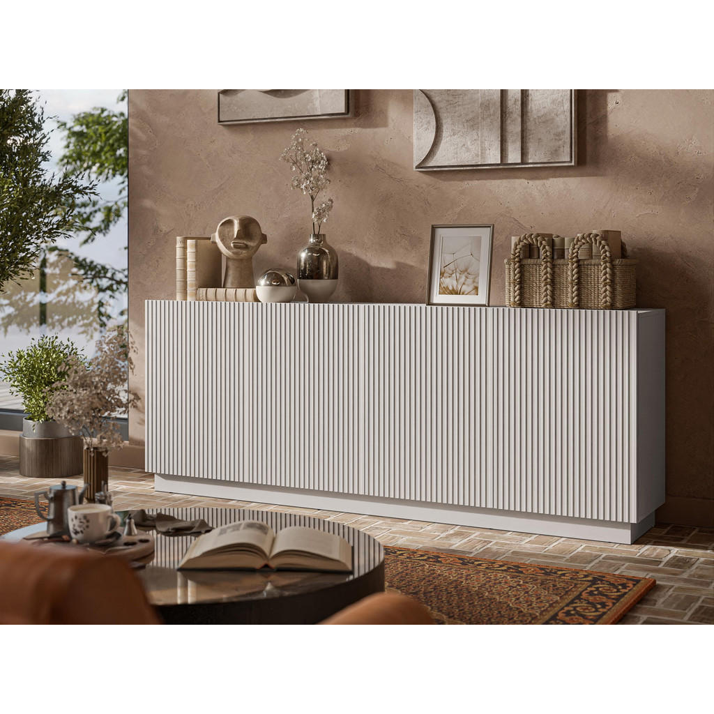 Thumbnail - Mirjan24 Sideboard, Kaschmir, Holzwerkstoff, Rechteckig,Rechteckig, 200x78x42 cm, Wohnzimmer, Kommoden & Sideboards, Sid...
