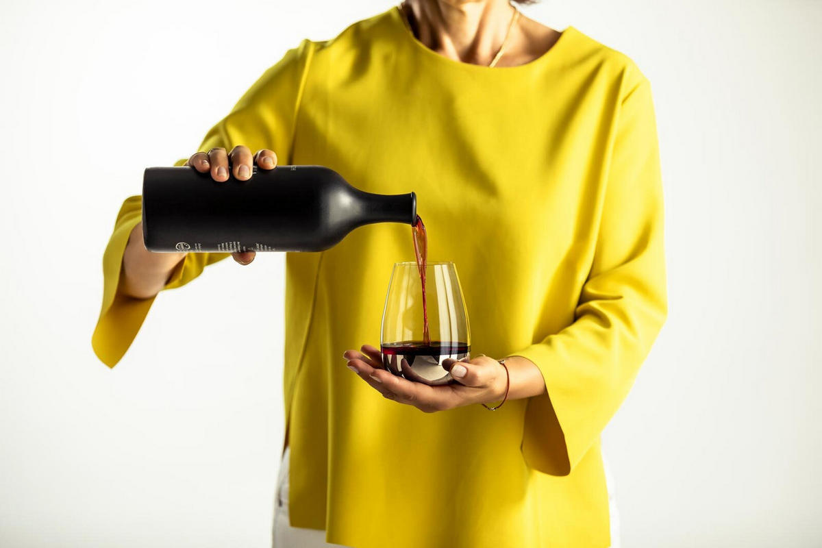 ALLROUND- / ROTWEINBECHER Elevate Platin 550 ml 2er Set - Platinfarben, Glas (0.55L) - Eisch