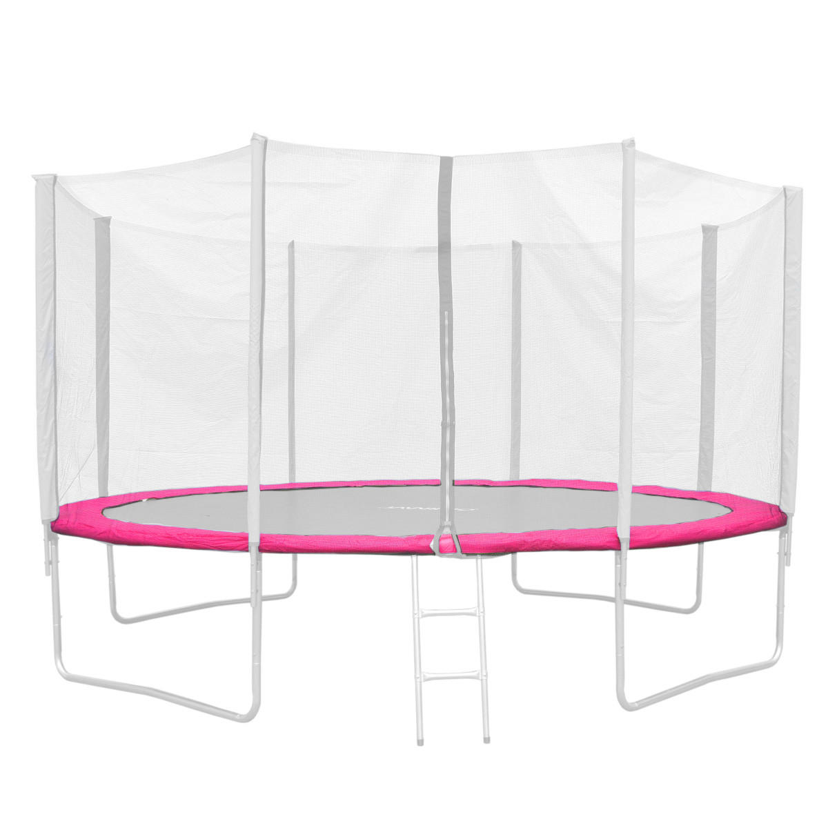 RANDABDECKUNG Trampolin 366 cm Pink - Pink, Kunststoff (366/366cm) - JAWINIO