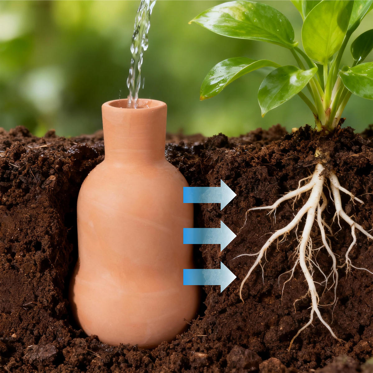 3XOLLAS - Hellbraun, Keramik (9/16/9cm) - Relaxdays