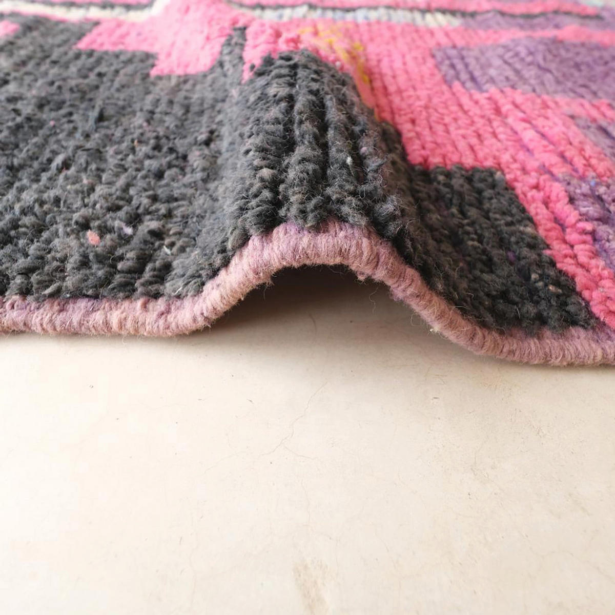 BERBERTEPPICH aus Marokko aus reiner Wolle 200x 300 cm - Multicolor, Naturmaterialien (200/300cm) - AFK Living