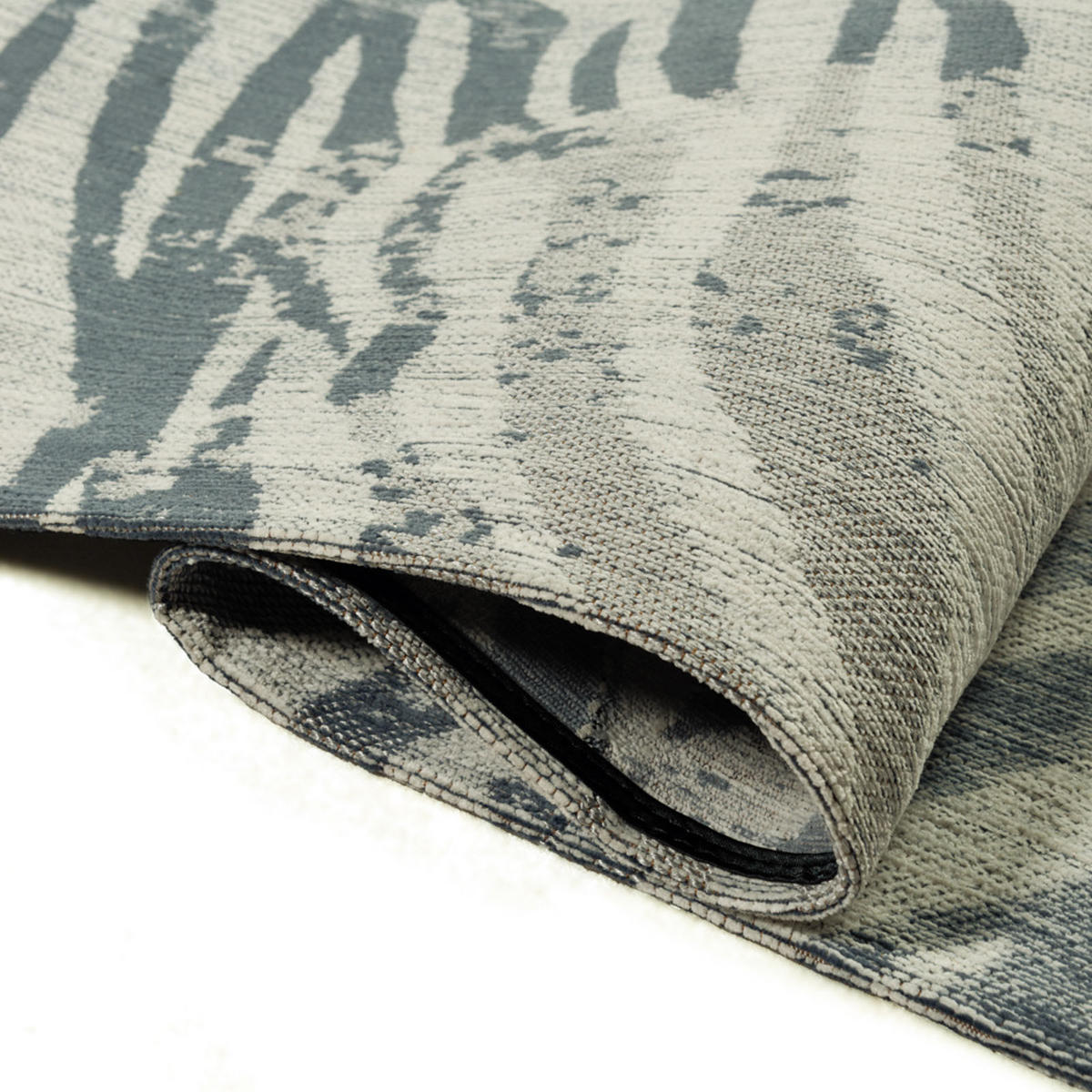 TEPPICH Zebra Kenian Sky 80/150 cm - Blau, Textil (80/150cm) - Lola&Moi