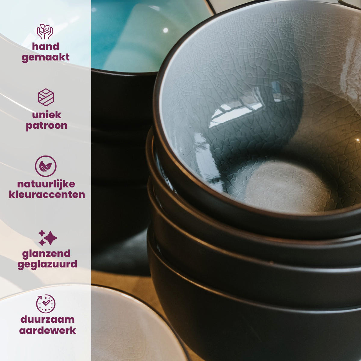 SCHÜSSEL Kleine n Streetfood ø 12 cm / 350 ml - 10 Stück - Multicolor, Keramik - Cosy & Trendy