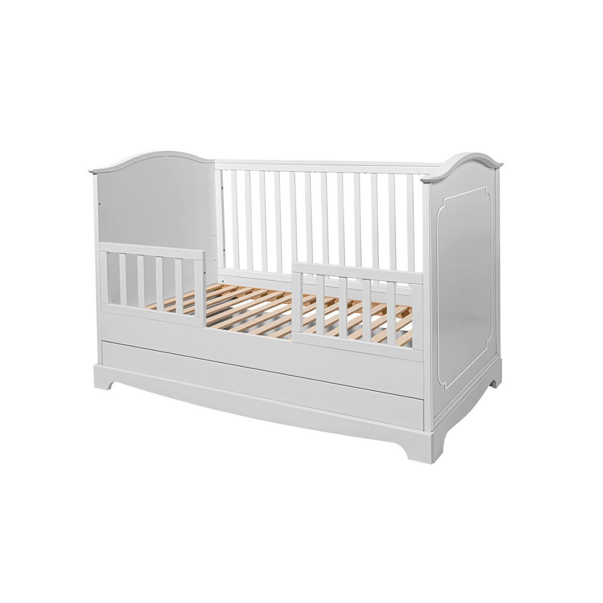 SOBA ZA BEBE 2-dijelniRoyal Bijeli - bijela, drvni materijal (78/97/149cm) - Petits-meubles