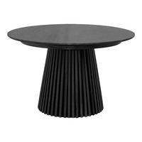 ESSTISCH, Osaka, Schwarz, Holzwerkstoff / MDF, 120 x 120 x 75 cm - Schwarz, Holzwerkstoff (120/120/75cm) - ebuy24