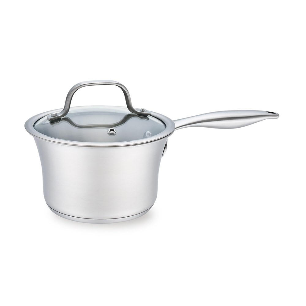 STIELTOPF Silber 32/16/8.5 cm MR350516S - Silberfarben, Metall (16cm) - Maestro 