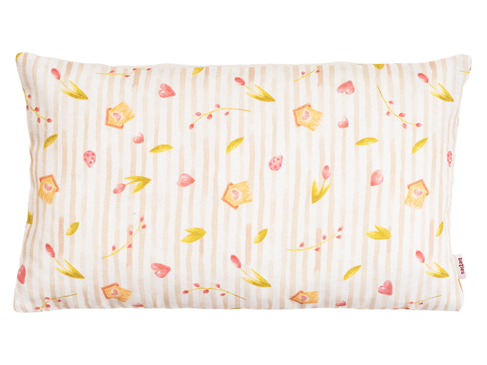 KISSENHÜLLE Piep 30/50 cm - Taupe/Beige, Textil (30/50cm) - beties Heimtextil