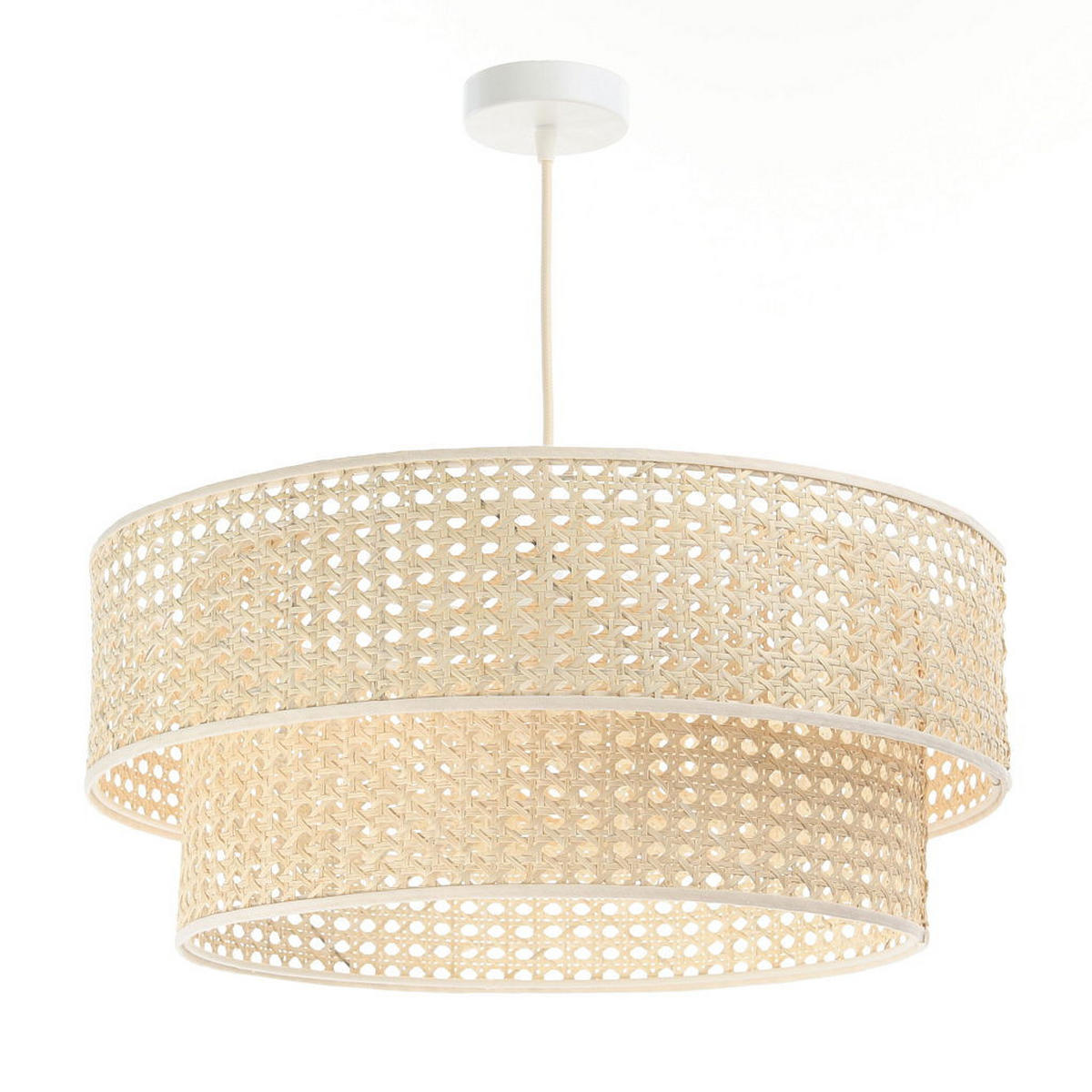 HÄNGELEUCHTE Beige 50/20 cm - Beige, Kunststoff (50/1/20cm) - ONZENO