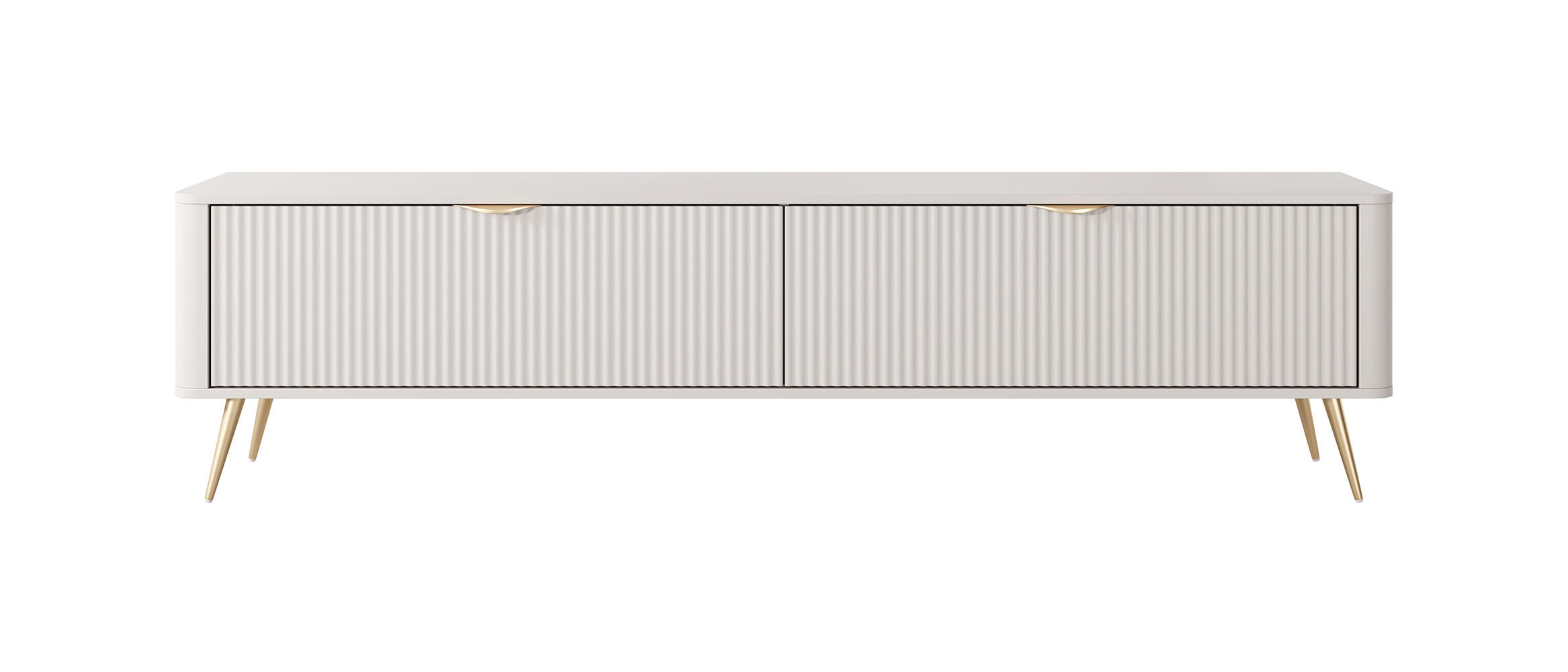 LOWBOARD Lante beige 200 / 38 / 51cm - Beige, Holz/Holzwerkstoff (200/51/38cm) - Feldmann-Wohnen