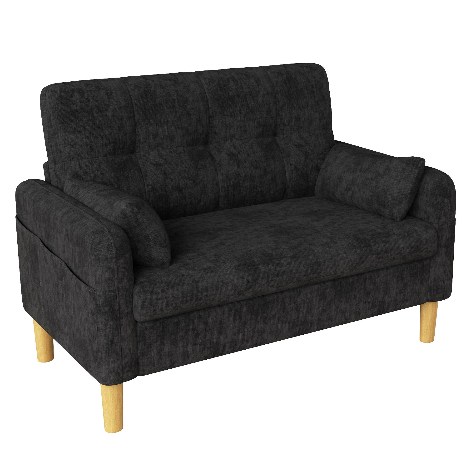 ComfortXL 2-Sitzer-Sofa Grau 119x85x78 cm