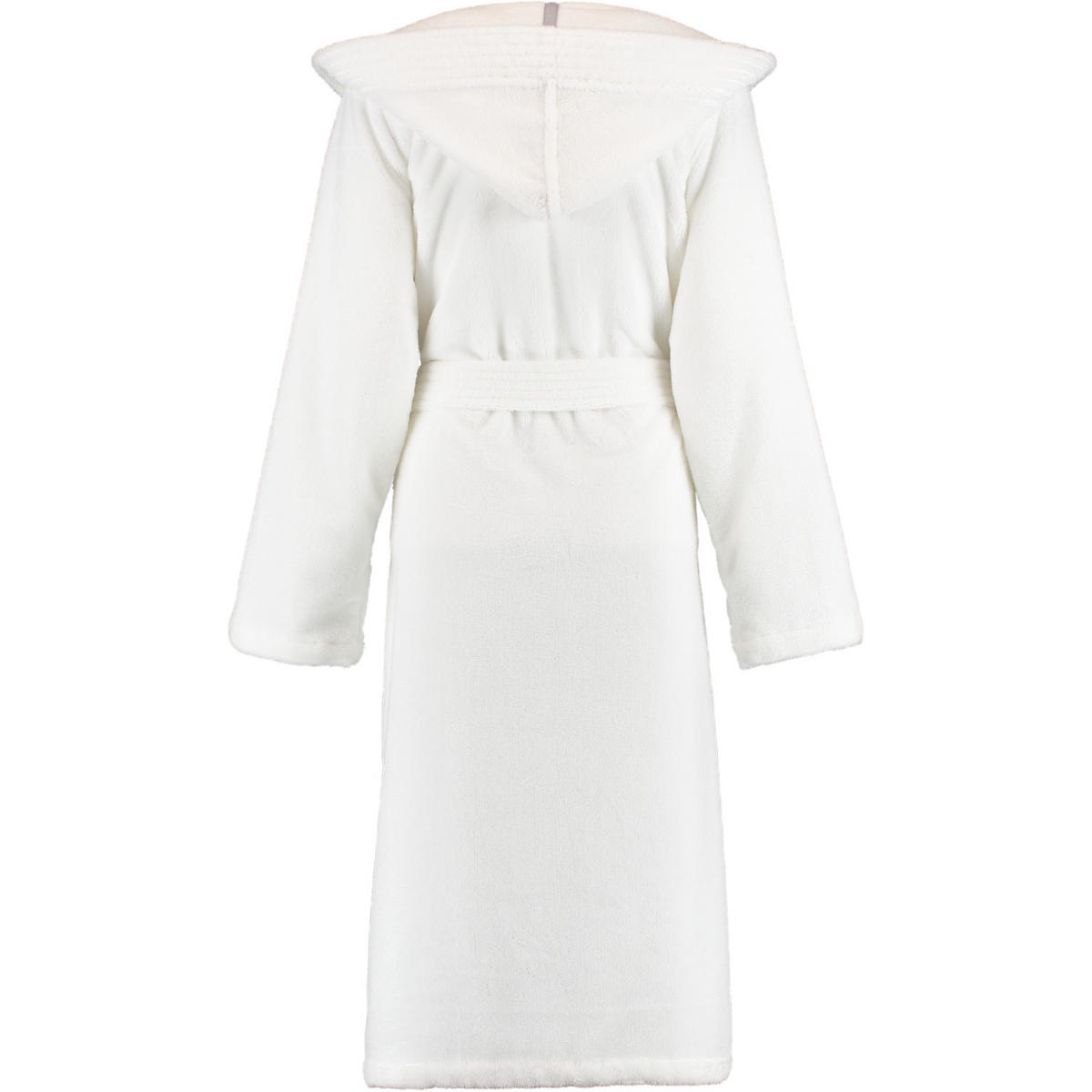 BADEMANTEL DAMEN KAPUZE 802 WEISS - 67 - Weiß, Textil (Lnull) - Cawoe