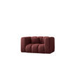 SESSEL Sofa Grand modular stoff Haga Rotwein - Rot, Holz (137/70/89cm) - Kaiser Möbel