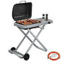 GASGRILL DE-10257 Schwarz - Schwarz, Metall (55/89/109cm) - ComfortXL