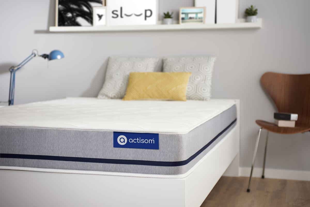 MATRATZE Actimemo soft Memory-Schaum 100 x 200 cm h2 - Weiß, Textil (100/200cm) - ACTISOM