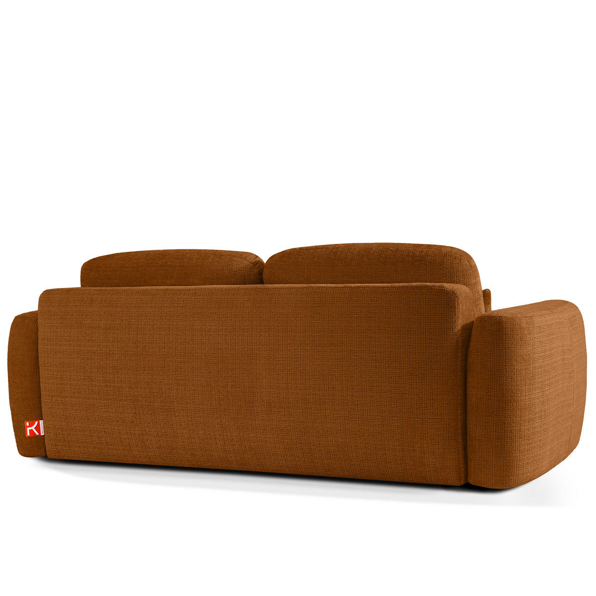 SITZGARNITUR ELOSA - Rot, Holz/Textil (245/85/115cm) - KONSIMO®