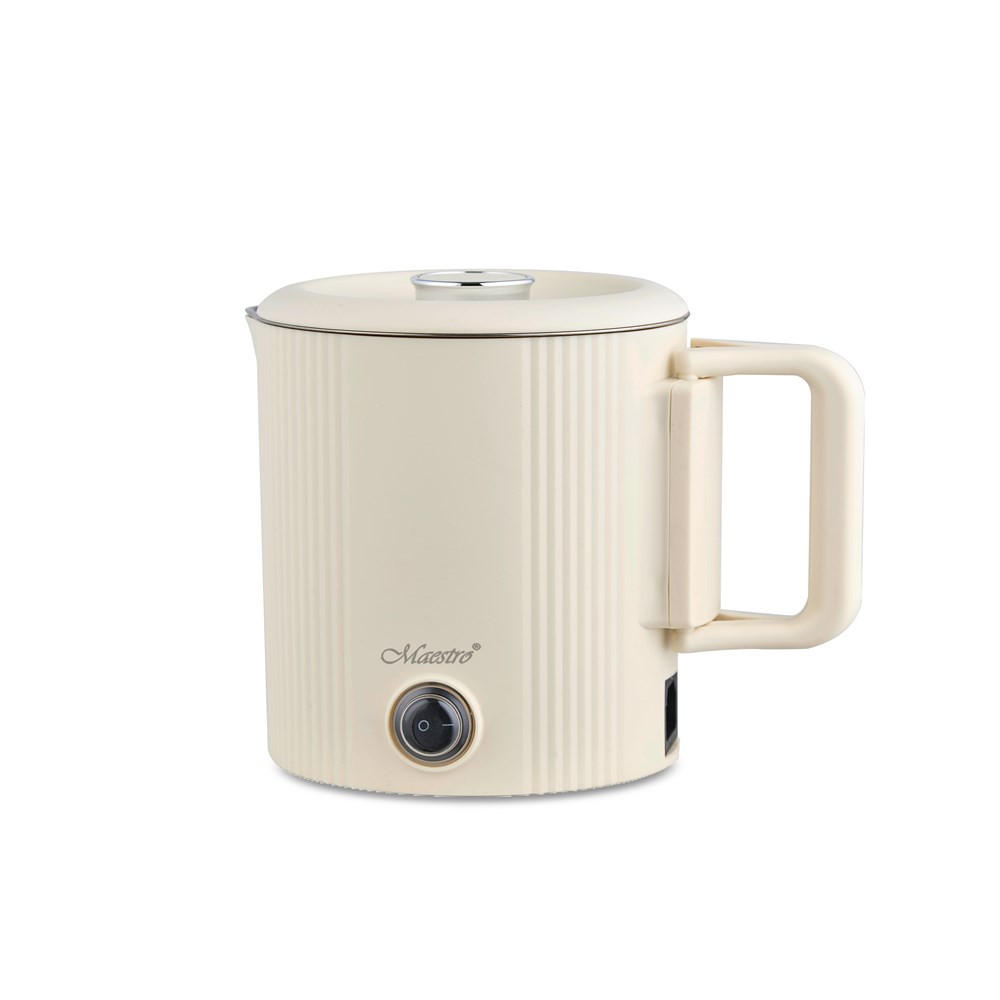 WASSERKOCHER ELEKTRISCH Creme 13.6/13.6/14.5 cm MR009BEIGE - Creme, Metall (13.6/14.5/13.6cm) - Maestro 