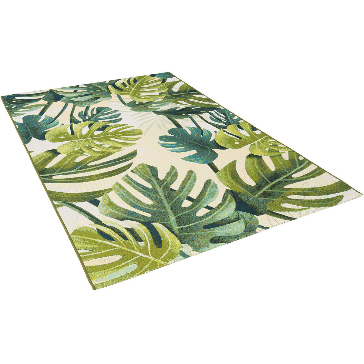 IN- & OUTDOOR TEPPICH MALIBU - Dunkelgrün, Textil (120/180cm) - Pergamon
