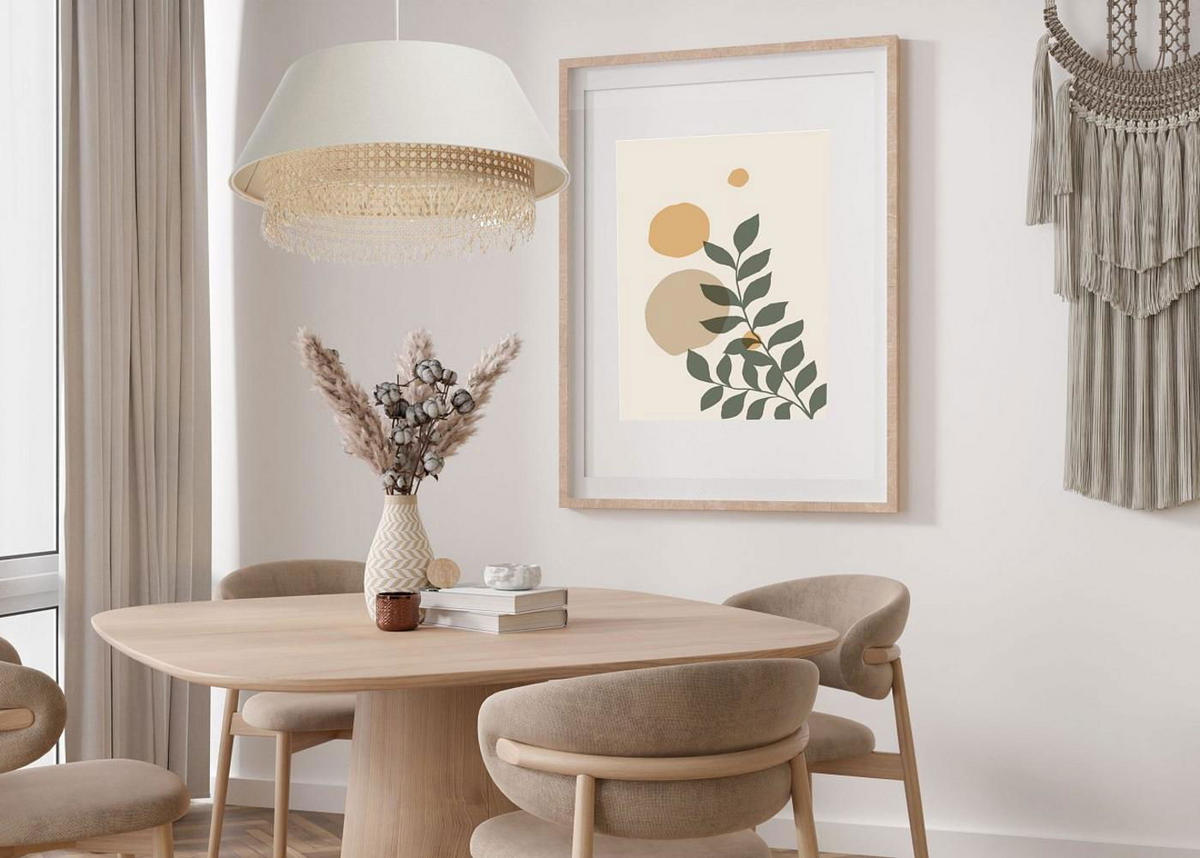 HÄNGELEUCHTE Beige 50/26 cm - Beige, Kunststoff (50/1.3/26cm) - ONZENO