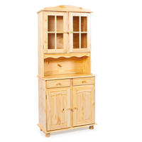 KREDENZ holz - Braun, Holzwerkstoff (88/198/43cm) - ebuy24