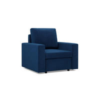 LOUNGESESSEL NEO, BONELL, Dunkelblau - Blau, Textil (83/92/92cm) - Mebligo