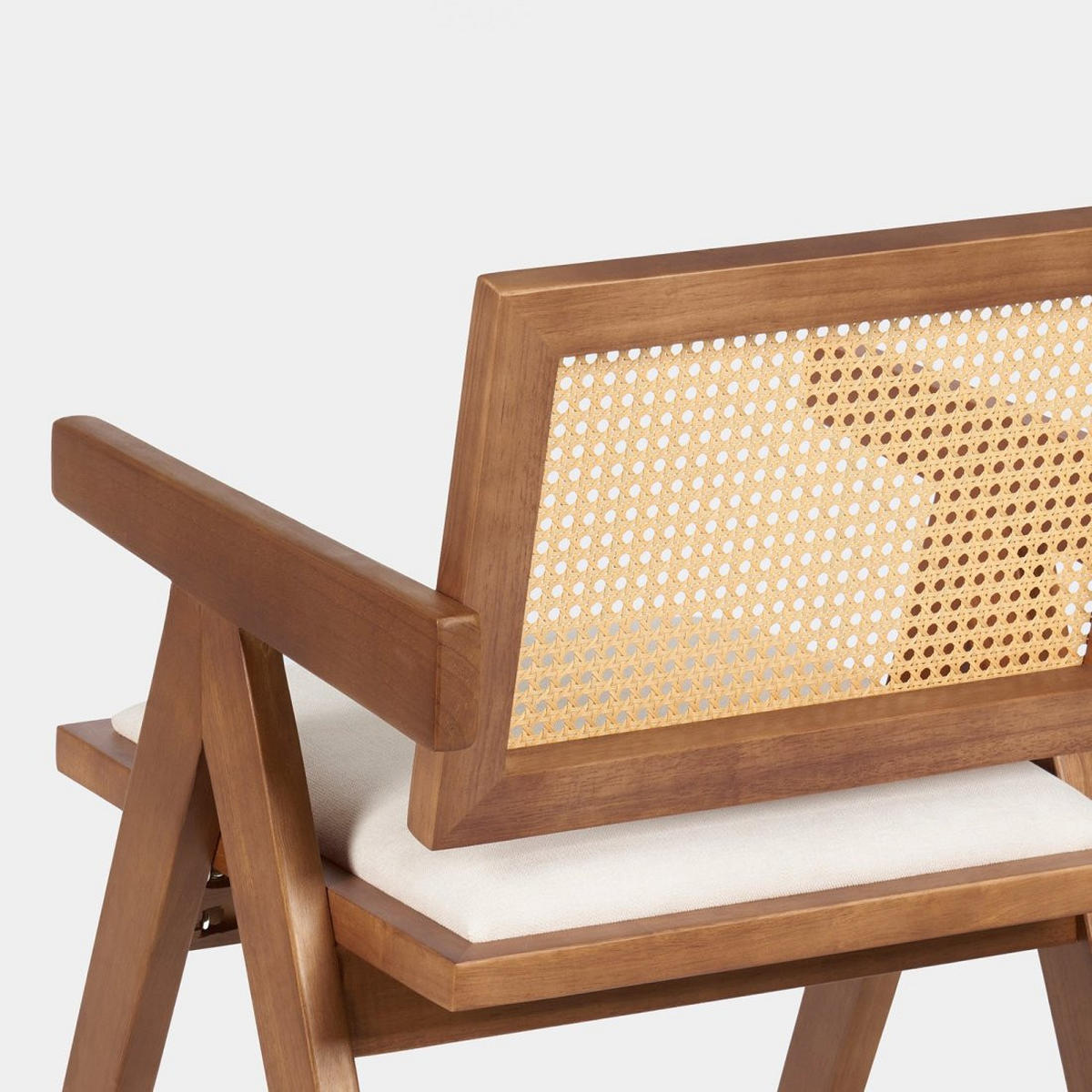 ESSZIMMERSTUHL Nelha Walnuss 61 cm x 79 cm - Walnussfarben, Textil (61/79/60cm)