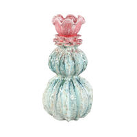 VASE Tegain Grün 21/21/42cm - Grün, Keramik (42cm) - PTMD Collection